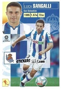 Sticker Luca Sangalli (14BIS) - Liga Spagnola 2020-2021 - Colecciones ESTE