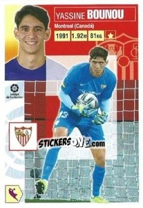 Sticker Bounou (3) - Liga Spagnola 2020-2021 - Colecciones ESTE