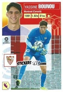 Sticker Bounou (3) - Liga Spagnola 2020-2021 n. 463 - Colecciones ESTE