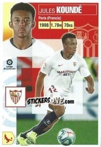 Sticker Koundé (5) - Liga Spagnola 2020-2021 n. 465 - Colecciones ESTE