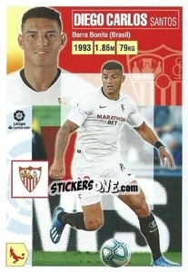 Sticker Diego Carlos (6) - Liga Spagnola 2020-2021 - Colecciones ESTE