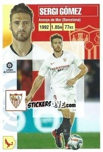 Sticker Sergi Gómez (7) - Liga Spagnola 2020-2021 - Colecciones ESTE