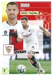 Sticker Suso (15) - Liga Spagnola 2020-2021 - Colecciones ESTE