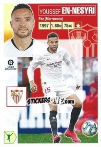 Sticker En-Nesyri (16) - Liga Spagnola 2020-2021 n. 477 - Colecciones ESTE