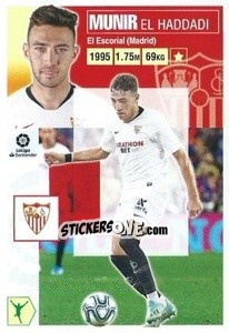 Sticker Munir (18) - Liga Spagnola 2020-2021 n. 479 - Colecciones ESTE