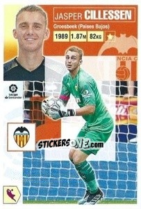 Cromo Cillessen (2) - Liga Spagnola 2020-2021 - Colecciones ESTE