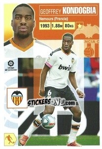 Figurina Kondogbia (11) - Liga Spagnola 2020-2021 - Colecciones ESTE