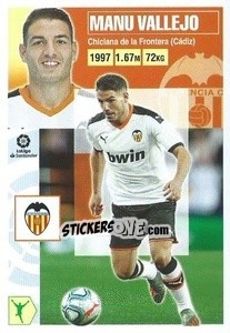 Sticker Manu Vallejo (16B) - Liga Spagnola 2020-2021 - Colecciones ESTE