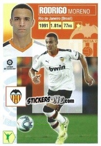 Figurina Rodrigo (18) - Liga Spagnola 2020-2021 - Colecciones ESTE