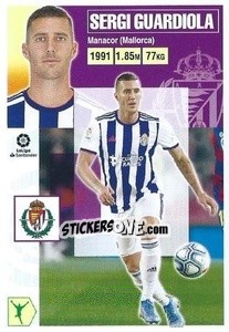 Sticker Sergi Guardiola (17) - Liga Spagnola 2020-2021 - Colecciones ESTE