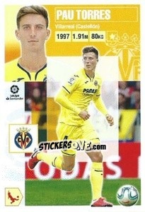 Sticker Pau Torres (6) - Liga Spagnola 2020-2021 n. 556 - Colecciones ESTE