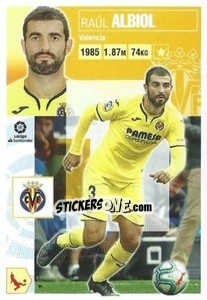 Sticker Albiol (8) - Liga Spagnola 2020-2021 - Colecciones ESTE