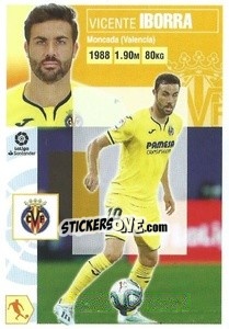 Sticker Iborra (10) - Liga Spagnola 2020-2021 - Colecciones ESTE