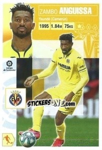 Sticker Anguissa (11) - Liga Spagnola 2020-2021 n. 562 - Colecciones ESTE
