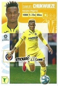Sticker Chukwueze (16) - Liga Spagnola 2020-2021 - Colecciones ESTE