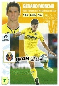 Sticker Gerard Moreno (17) - Liga Spagnola 2020-2021 - Colecciones ESTE