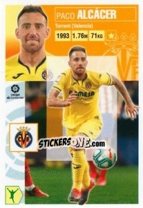 Sticker Alcácer (18) - Liga Spagnola 2020-2021 - Colecciones ESTE