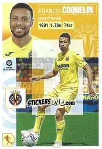 Cromo Francis Coquelin (12BIS) - Liga Spagnola 2020-2021 - Colecciones ESTE