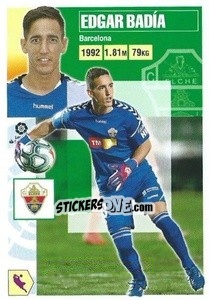 Sticker Edgar Badía (2) - Liga Spagnola 2020-2021 - Colecciones ESTE