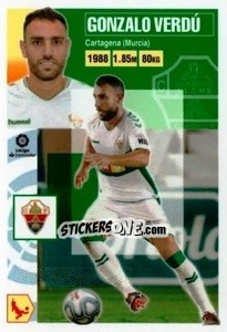 Sticker Gonzalo Verdú (6) - Liga Spagnola 2020-2021 - Colecciones ESTE