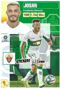 Sticker Josan (12) - Liga Spagnola 2020-2021 - Colecciones ESTE