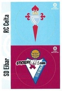 Sticker Escudo CELTA - EIBAR (4) - Liga Spagnola 2020-2021 - Colecciones ESTE