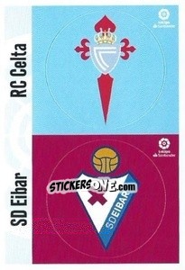 Sticker Escudo CELTA - EIBAR (4) - Liga Spagnola 2020-2021 n. 4 - Colecciones ESTE