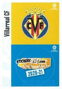 Sticker Escudo VILLARREAL - LIGA (10) - Liga Spagnola 2020-2021 - Colecciones ESTE