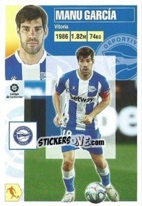 Sticker Manu García (11) - Liga Spagnola 2020-2021 - Colecciones ESTE