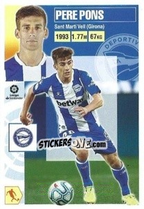 Sticker Pere Pons (12) - Liga Spagnola 2020-2021 - Colecciones ESTE