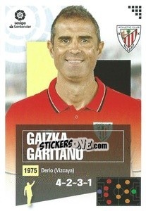 Sticker Entrenador - Gaizka Garitano (1) - Liga Spagnola 2020-2021 - Colecciones ESTE