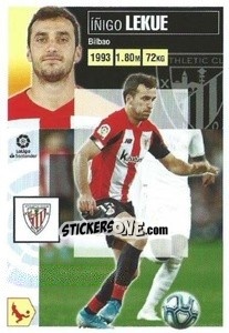 Sticker Lekue (4B) - Liga Spagnola 2020-2021 - Colecciones ESTE