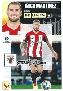 Sticker Íñigo Martínez (7) - Liga Spagnola 2020-2021 - Colecciones ESTE