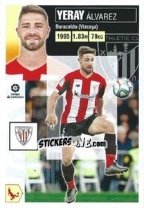 Sticker Yeray (8) - Liga Spagnola 2020-2021 - Colecciones ESTE
