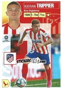 Cromo Trippier (4) - Liga Spagnola 2020-2021 - Colecciones ESTE