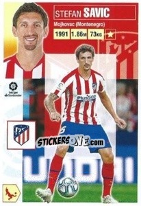 Sticker Savic (5) - Liga Spagnola 2020-2021 n. 75 - Colecciones ESTE