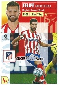 Sticker Felipe (6) - Liga Spagnola 2020-2021 - Colecciones ESTE