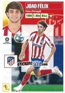 Sticker Joao Félix (15) - Liga Spagnola 2020-2021 n. 88 - Colecciones ESTE