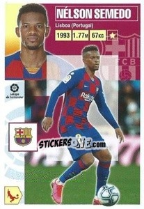 Sticker Nélson Semedo (5) - Liga Spagnola 2020-2021 n. 105 - Colecciones ESTE