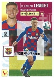 Sticker Lenglet (6) - Liga Spagnola 2020-2021 - Colecciones ESTE