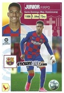 Sticker Junior (9) - Liga Spagnola 2020-2021 - Colecciones ESTE