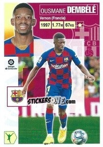 Sticker Dembélé (14B) - Liga Spagnola 2020-2021 - Colecciones ESTE