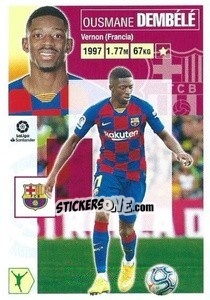 Sticker Dembélé (14B) - Liga Spagnola 2020-2021 n. 116 - Colecciones ESTE
