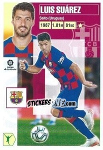 Sticker Luis Suárez (16) - Liga Spagnola 2020-2021 n. 118 - Colecciones ESTE