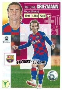 Figurina Griezmann (18) - Liga Spagnola 2020-2021 - Colecciones ESTE