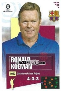 Cromo Entrenador - Ronald Koeman (1BIS)