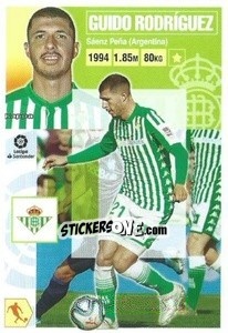 Sticker Guido Rodríguez (11) - Liga Spagnola 2020-2021 n. 141 - Colecciones ESTE