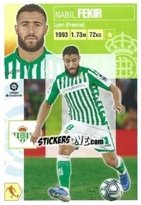 Sticker Fekir (15) - Liga Spagnola 2020-2021 n. 146 - Colecciones ESTE