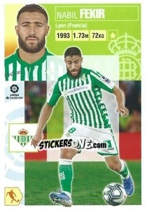 Figurina Fekir (15) - Liga Spagnola 2020-2021 - Colecciones ESTE