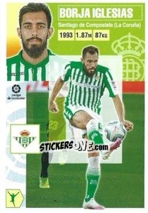 Cromo Borja Iglesias (18) - Liga Spagnola 2020-2021 - Colecciones ESTE